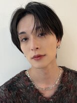 リリット(ReLit)&nbsp;センターパートツーブロックアップバングサーフカールマッシュ