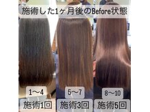 アーチーオオサカ 梅田中津(ARCHE-OSAKA)の雰囲気(お客様のbeforeの状態から艶髪になる最高峰サロン)