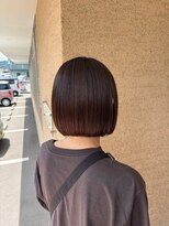 ジェリカヘアー サンフラワー通り(Jlica hair) 縮毛矯正×ナチュラルボブ