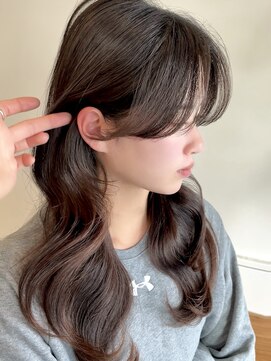 ビューエヒメ(VIEW EHIME) 小顔黒髪レイヤーカット×アッシュカラー20代30代40代