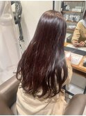 うる艶暖色カラー×髪質改善トリートメント