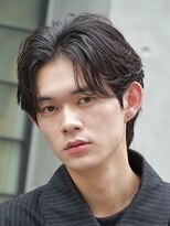 バイフィフス 原宿/表参道(by fifth)&nbsp;原宿メンズパーマニュアンスパーマ曲がる縮毛矯正センターパート