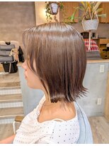 ヘアサロン アンフェール(Hair Salon Amfaire) 小林/ブリーチなし!巻ける縮毛矯正と透明感ベージュ