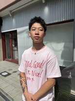 メンズシー 梅田(Men's SIE)&nbsp;ピンパーマ[梅田／中崎][テーパーフェード][ピンパーマ]