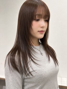 ケシキ大名(keshiki)の写真/矯正・髪質改善スペシャリスト在籍！しっかり矯正からボリュームダウンなど好みのデザインストレートに！