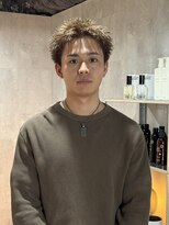 ラング(WRANG)&nbsp;スパイキーショート/ブロンド/ブリーチカラー/抜きっぱなし