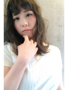 ラウンジ モリオ イケブクロ(Lounge MORIO Ikebukuro) 【morio池袋】黒髪ミディアムルーズ