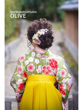オリーブ(OLIVE) 【オリーブ】卒業式 へセット&着付け