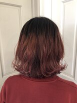 ロンドアベニール 北千住(Lond avenir)&nbsp;namie  ブリーチありハイトーングラデーションピンク