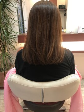 マーリャヘアー(mallia hair) 透明感カラーミルクティーベージュ