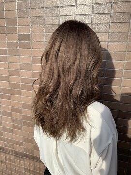 ヘアーサロン リーベ 東久留米店(Hair Salon Liebe) ミルクティーカラー