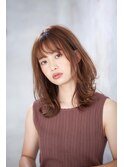 【shellbear 銀座】大人カジュアル外ハネミディアム
