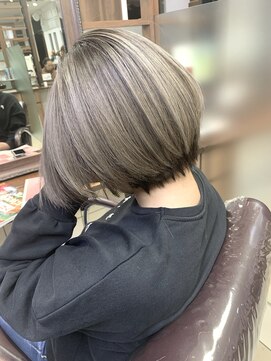 ヘアークリアー 草加 バレイヤージュカラー