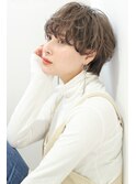 ショートマッシュ＊ニュアンスパーマ