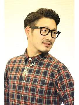 ヘアーアートシフォン 池袋西口店(Hair art chiffon) スリークショートビジネスサイドグラデーションメンズカット