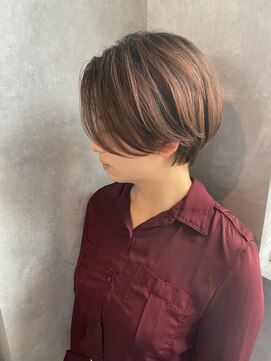 ロンドブルーム 天神大名店(Lond Bloom) 大人ショートボブ/ショート/ハイライト[天神大名/博多/福岡天神]