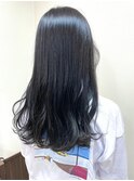 ブルーブラックカラー