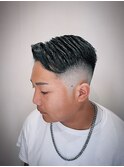 サイドパート　バーバースタイル　フェード　大宮　73