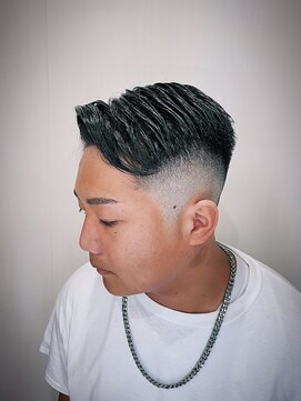 ヒロギンザバーバーショップ 大宮店(HIRO GINZA BARBER SHOP) サイドパート バーバースタイル フェード 大宮 73