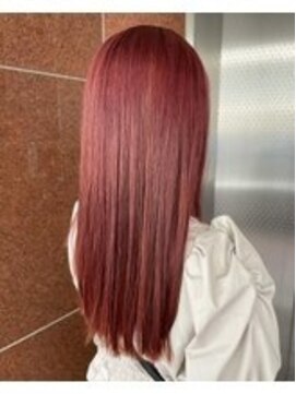 RC レイヤーロング/艶カラー/ブリーチオンカラー/ダブルカラー/韓国