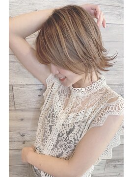 ニスル 町田店(NISURU) 似合わせカット/大人ガーリー/ダークアッシュ/着物/町田/町田駅