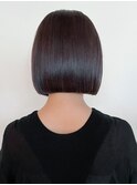 ミニボブ_チェリーブラウンフェミニンロング_ba402681