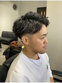 七三ツーブロフェード