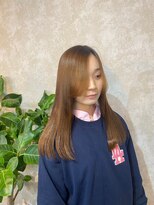 ヴェチカ 京橋店(Vechika) ロング/切りっぱなし/ベージュカラー