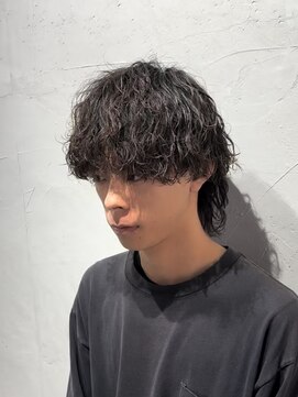 ガオプロデュースバイレボ(gao produced by revo) 【曽我尾真生】波巻きパーマ/メンズパーマ/マッシュウルフ