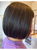 【SORECA/ソレカ】ボブスタイル × 白髪ぼかしハイライト