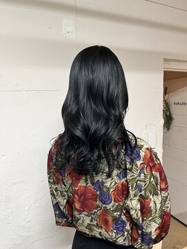 トクテ 吉祥寺(tokute) グレージュカラー/ボブウルフ/黒髪/ココアベージュ