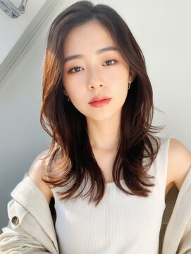 ソア 渋谷(soar) 【艶感★ヨシンモリ】韓国ヘア20代30代大人可愛い小顔巻き髪