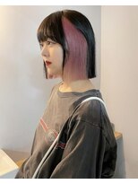 チーカ(chica)&nbsp;インナーカラー × ぷつっとbob