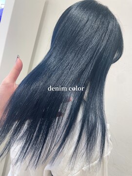 アッシュ 武蔵小金井店(Ash) \暗髪×デニムカラー/