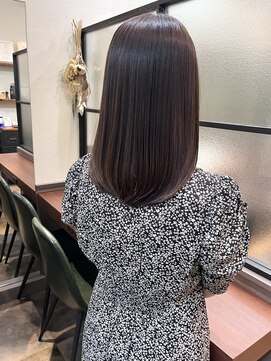 プチメゾントウキョウ(Petit Maison Tokyo) 髪質改善ストレート_ダークアンバー