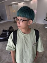 スーパーシーン(SUPER SCENE)&nbsp;宜野湾#ブリーチカラー#レイヤーカット#インナーカラー#レイヤー