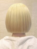 六本木美容室 西麻布店 ミニボブカット◎ブロンドカラー