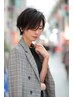【平日限定TIME SALE】カット+グレイカラー（白髪染め/白髪ぼかし）+2stepTR