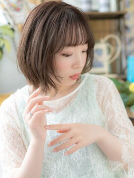 カバーヘア ブリス 志木南口駅前店(COVER HAIR bliss) ★シースルーバング大人美人くびれボブウルフカット30代40代★1