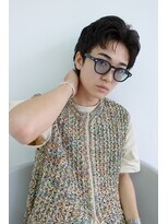 ネルケ 立川(nelke)&nbsp;スパイキーショートパーマツイストスパイラルパーマビジネスヘア