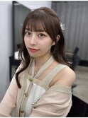 上品韓国ヘアラベンダーグレージュ