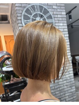 ルミ 上大岡店(Lumi) ハンドブローお手入れ簡単ボブ