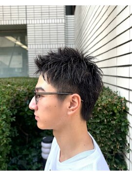 クリーブ 池袋(creeb) UKショート、アップバング、池袋