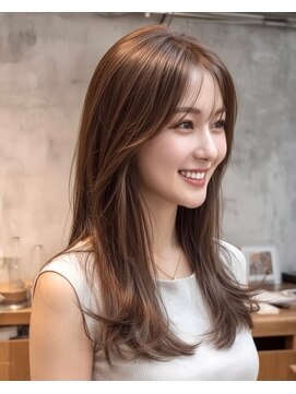 リベルテ 高崎(Liberte) レイヤーカット 韓国ヘア