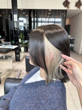 ゲン(gen.) インナーカラー/ブリーチ/デザインカラー/20代/30代