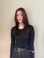 オーパスバイアンブルリュクス 池袋(Opus by ambleluxe)&nbsp;レイヤーカット/ボルドーカラー/ハッシュカット