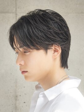 テクト バイアッシュ 吉祥寺店(Tect by Ash) フェザーパーマセンターパート毛流れフェザーショート吉祥寺