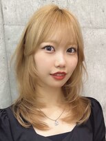 ハッチ(HACCH)&nbsp;韓国風レイヤーカット髪質改善ダブルカラーハッシュカット