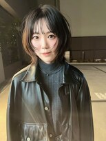 サンド 大阪梅田(sand)&nbsp;オリーブグレー/クラゲヘアー/ココアベージュ／顔周りレイヤー