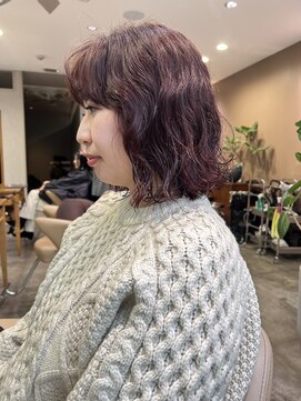 インビテーション 名古屋(invitation) ボルドー×ブラウン